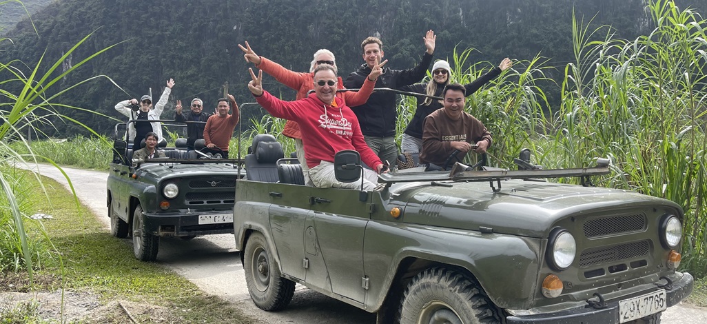 hanoi jeep tour adventure